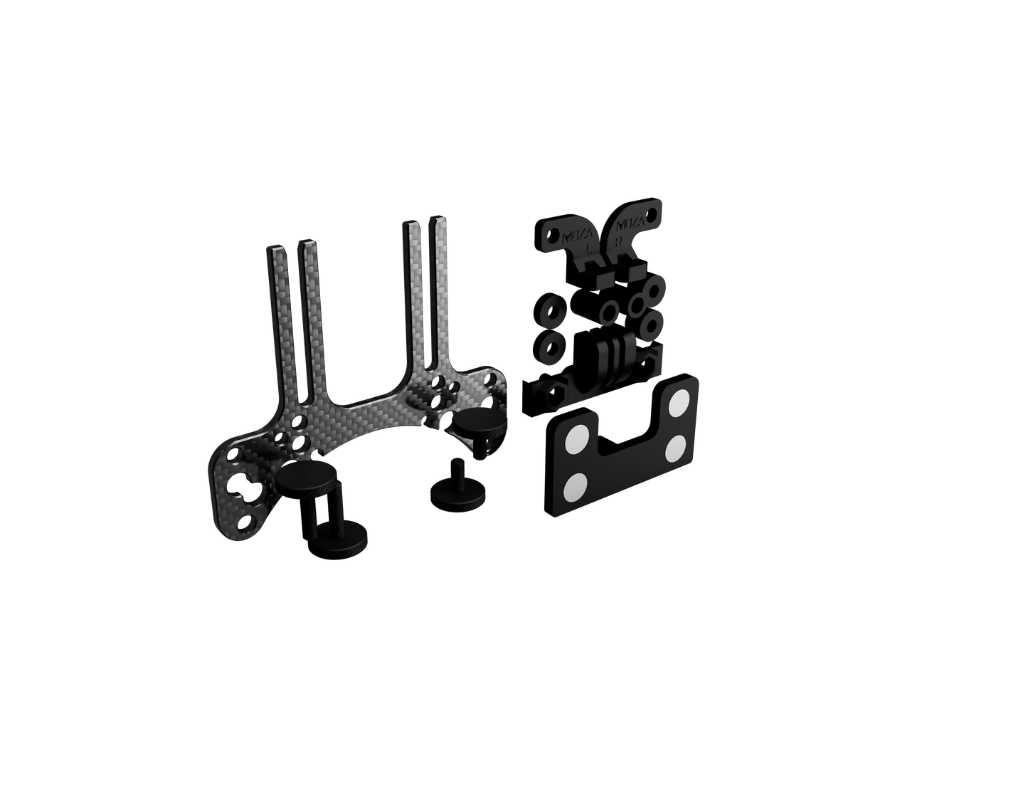 Universal Carbon Fiber SRA DDU Mount