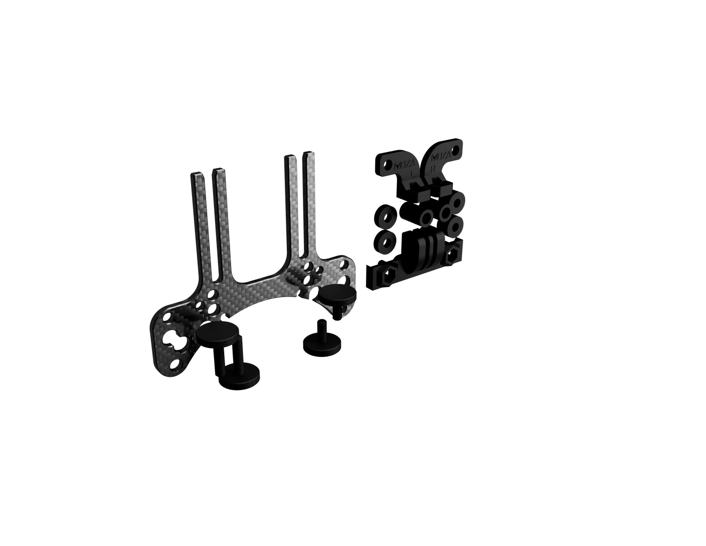 Universal Carbon Fiber SRA DDU Mount