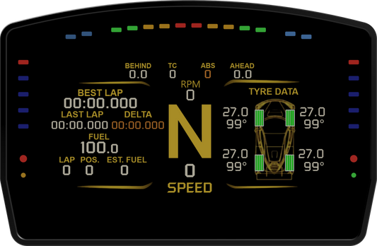 DDU 10.5 Sim Racing 5'' Dash Display