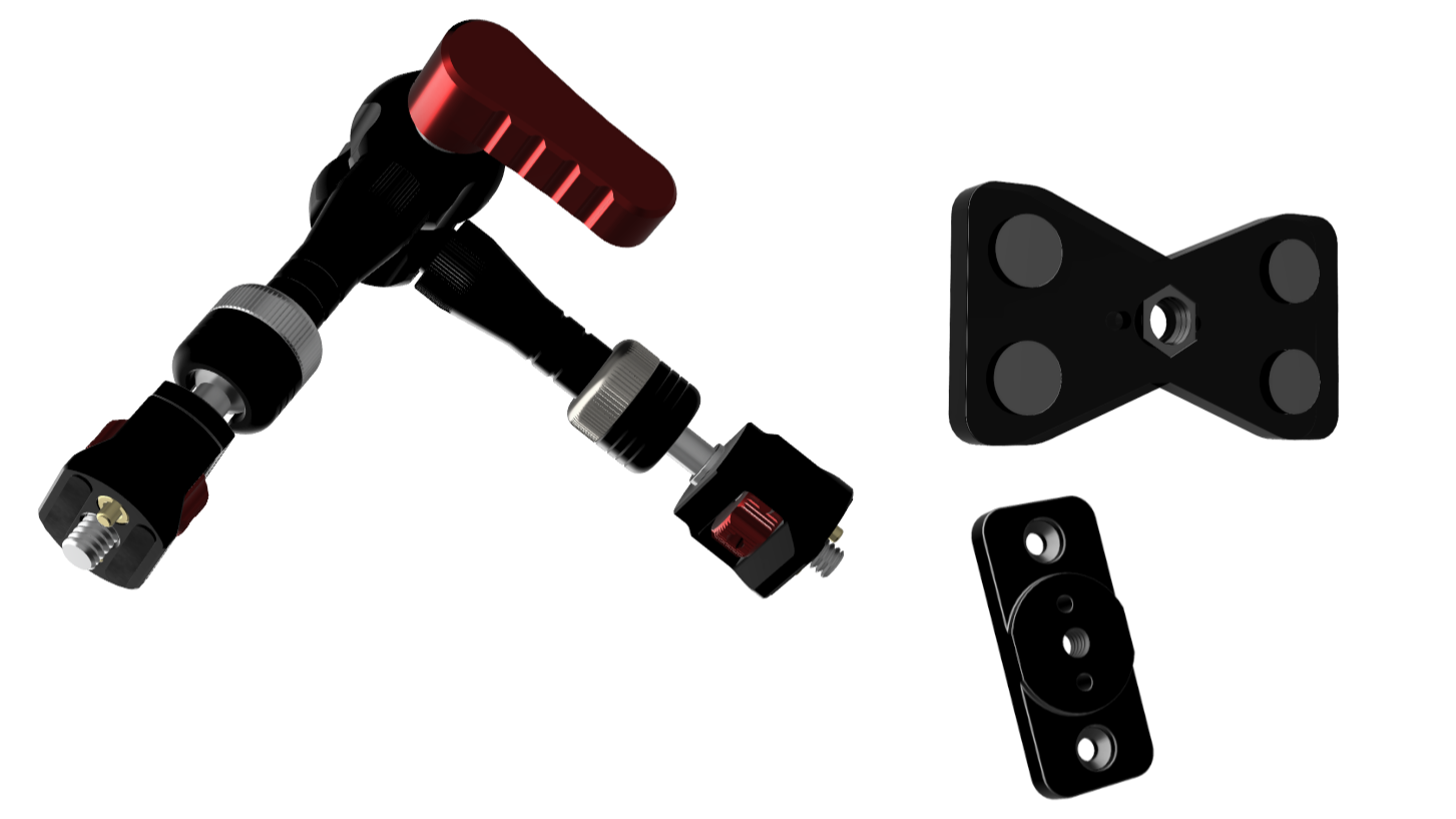 Articulating Magic Arm Mount - Sim Racing DDU Mount – Sim Racing Addict