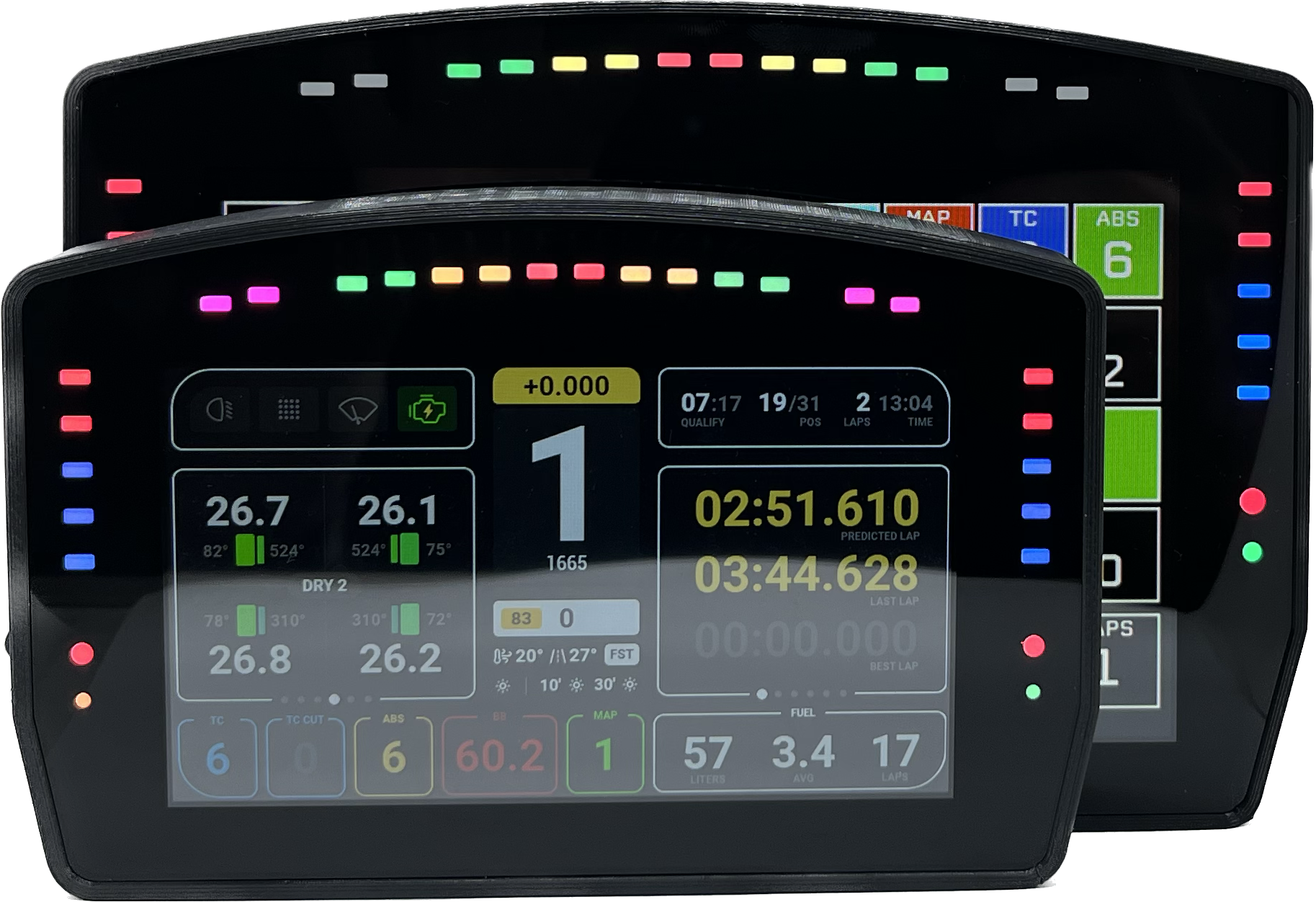 DDU 10.7 Sim Racing 6.8'' Dash Display – Sim Racing Addict